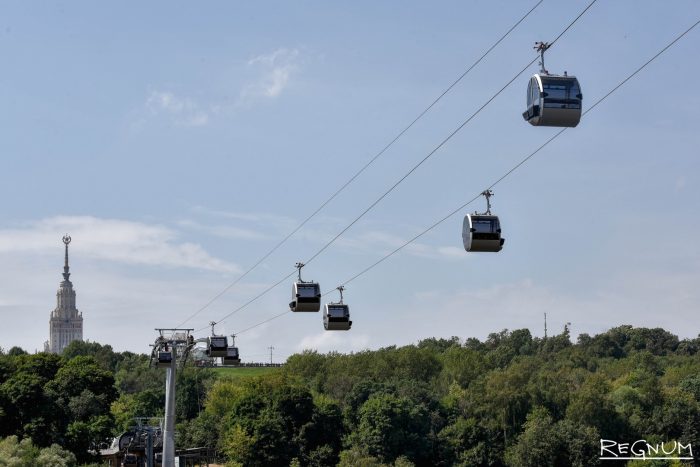 Воробьевы горы москва канатная дорога фото